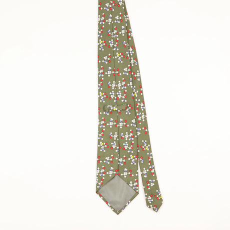 Back of Vintage 1990's Science Geometric Patterned Tie