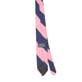 Back Back of Vintage 1990's Robert Talbott Striped Patterned Tie