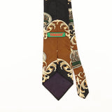 Back Detail of Vintage 1990's Tabasco Cartoon Patterned Tie