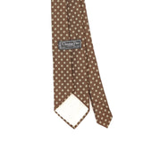 Back Back Detail of Vintage 1980's Christian Dior Geometric Patterned Tie