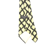 Back Back Detail of Vintage 1980's Nina Ricci Geometric Patterned Tie
