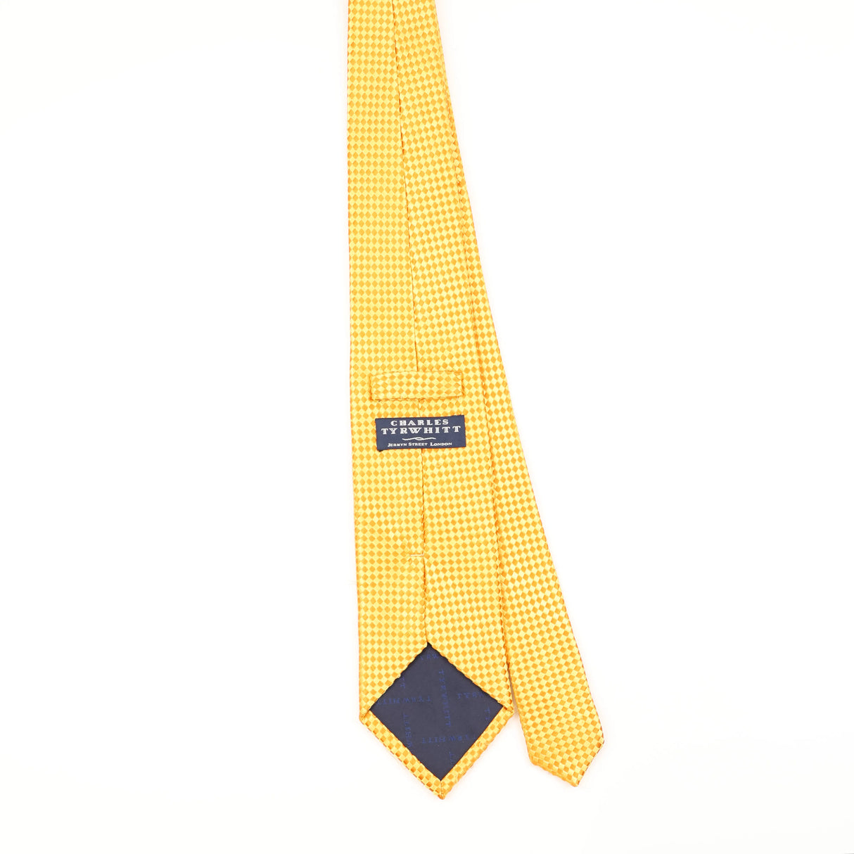 Back of Vintage Charles Tyrwhitt Check Patterned Tie