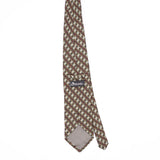 Back Back of Vintage 1990's Geometric Patterned Tie