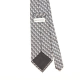Back Detail of Vintage Pierre Cardin Geometric Patterned Tie