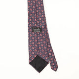 Back Back Detail of Vintage 1990's Geometric Patterned Tie