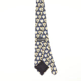 Back of Vintage 1990's Zylos Geometric Patterned Tie