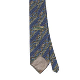 Back Back Detail of Vintage 1990's Croft & Barrow Striped Patterned Tie