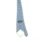 Back Back of Vintage 1980's Nina Ricci Geometric Patterned Tie
