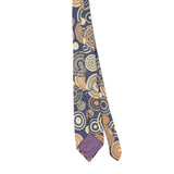 Back of Vintage 1990's Geometric Patterned Tie
