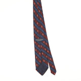 Back Back of Vintage 1990's Brooks Brothers Tartan Toy Soldiers Check Patterned Tie