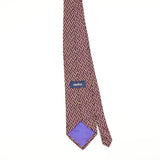Back Back of Vintage Nautica Geometric Patterned Tie