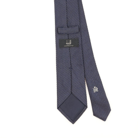 Back Detail of Vintage Dunhill Polka Dot Patterned Tie
