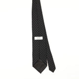Back of Vintage Giorgio Armani Polka Dot Patterned Tie