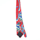 Back Back of Vintage 1990's Botany 500 Abstract Patterned Tie