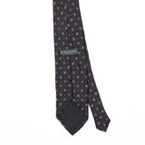 Back Back Detail of Vintage 1990's Square Geometric Patterned Tie