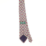 Back of Vintage 1990's Geometric Patterned Tie