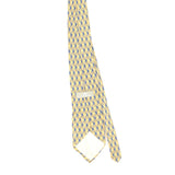 Back Back of Vintage 1990's Stafford Diamonds Geometric Patterned Tie