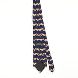 Back of Vintage Alexander Julian Geometric Patterned Tie