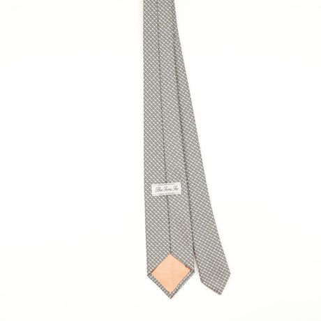 Back of Vintage 1980's Geometric Patterned Tie