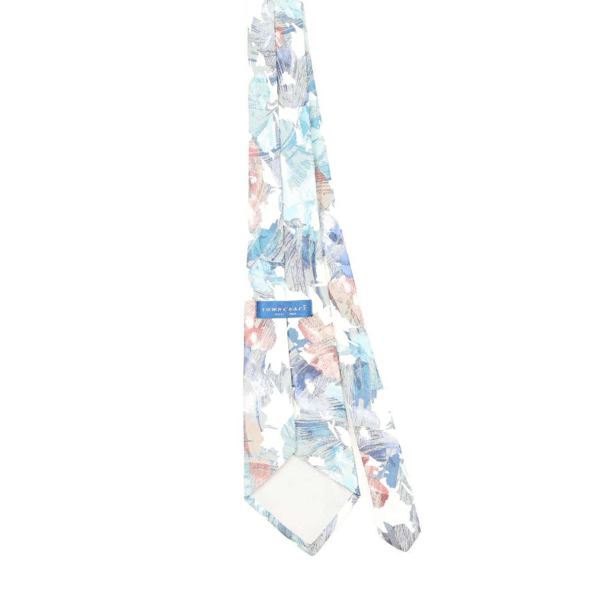 Back of Vintage 1990's Towncraft Abstract Patterned Tie