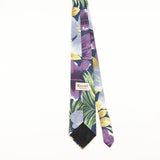 Back of Vintage 1980's Floral Patterned Tie