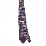 Back Back of Vintage 1990's Ovals Geometric Patterned Tie