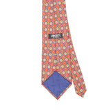Back Back Detail of Vintage 1990's Liberty of London Geometric Patterned Tie