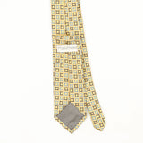 Back Back Detail of Vintage Harvé Benard Geometric Patterned Tie
