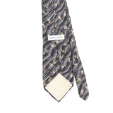 Back Back Detail of Vintage 1990's Pierre Cardin Geometric Patterned Tie