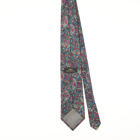 Back of Vintage 1990's Abstract Patterned Tie
