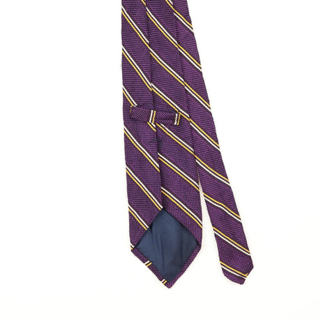 Back Back Detail of Vintage 1990's Ralph Lauren Striped Patterned Tie