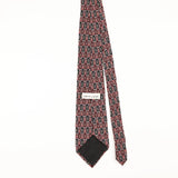 Back of Vintage 1990's Pierre Cardin Geometric Patterned Tie