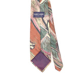 Back Back Detail of Vintage 1990's Hardy Amies Abstract Patterned Tie