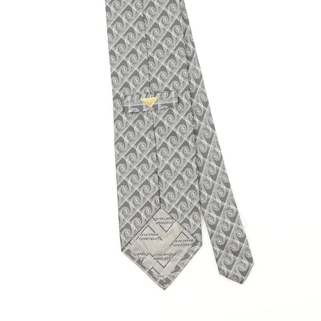 Back Back Detail of Vintage 1990's Vitaliano Pancaldi BNWT Geometric Patterned Tie