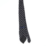 Back Back of Vintage U.S. Polo Assn. Geometric Patterned Tie