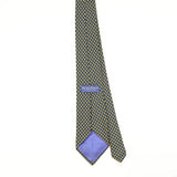 Back of Vintage 1990's Gieves & Hawkes Geometric Patterned Tie