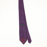 Back Back of Vintage 1990's Geometric Patterned Tie