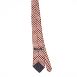 Back Back of Vintage 1990's Foulard Geometric Patterned Tie
