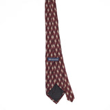 Back Back of Vintage 1990's Geometric Patterned Tie