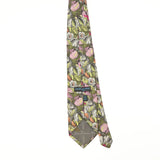 Back Back of Vintage 1990's Carnaval De Venise Floral Patterned Tie