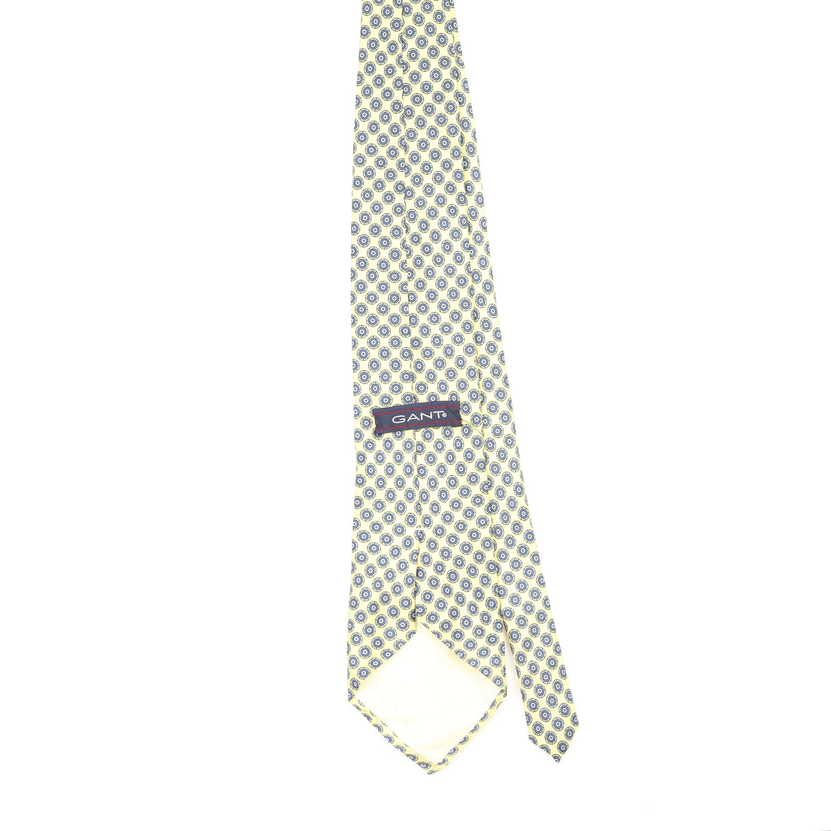 Back Back of Vintage 1990's Gant Geometric Patterned Tie