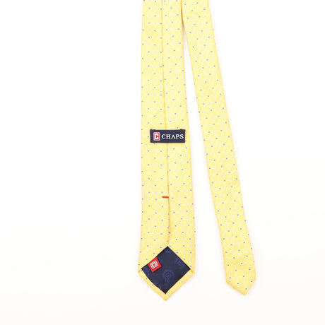 Back Detail of Vintage Chaps by Ralph Lauren Polka Dot Patterned Tie