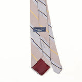 Back Back Detail of Vintage 1980's J. C. Penney Striped Patterned Tie