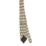 Back Back of Vintage 1990's Geometric Patterned Tie