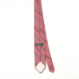 Back Back of Vintage 1990's Christian Dior Striped Patterned Tie