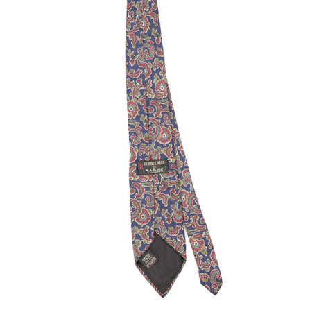 Back of Vintage 1990's Ferrell Reed Paisley Patterned Tie