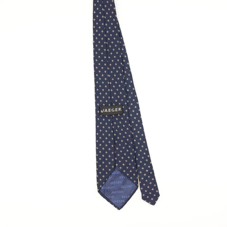 Back of Vintage 1990's Jaeger Geometric Patterned Tie