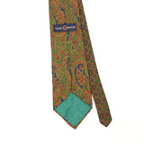 Back Back Detail of Vintage 1990's Tommy Hilfiger Paisley Patterned Tie