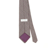 Back Detail of Vintage 1990's Paisley Patterned Tie
