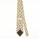 Back of Vintage 2000's Pierre Cardin Geometric Patterned Tie